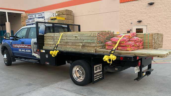 Crating Unlimited truck